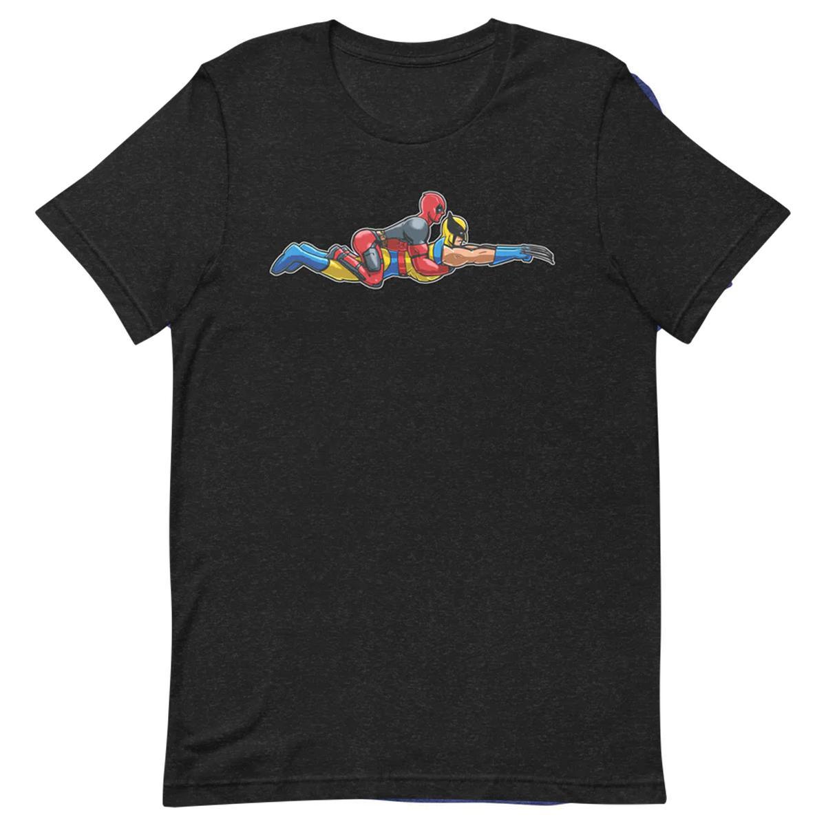 The Pool Ambiguously Gay Black T-Shirt by Swish Embassy