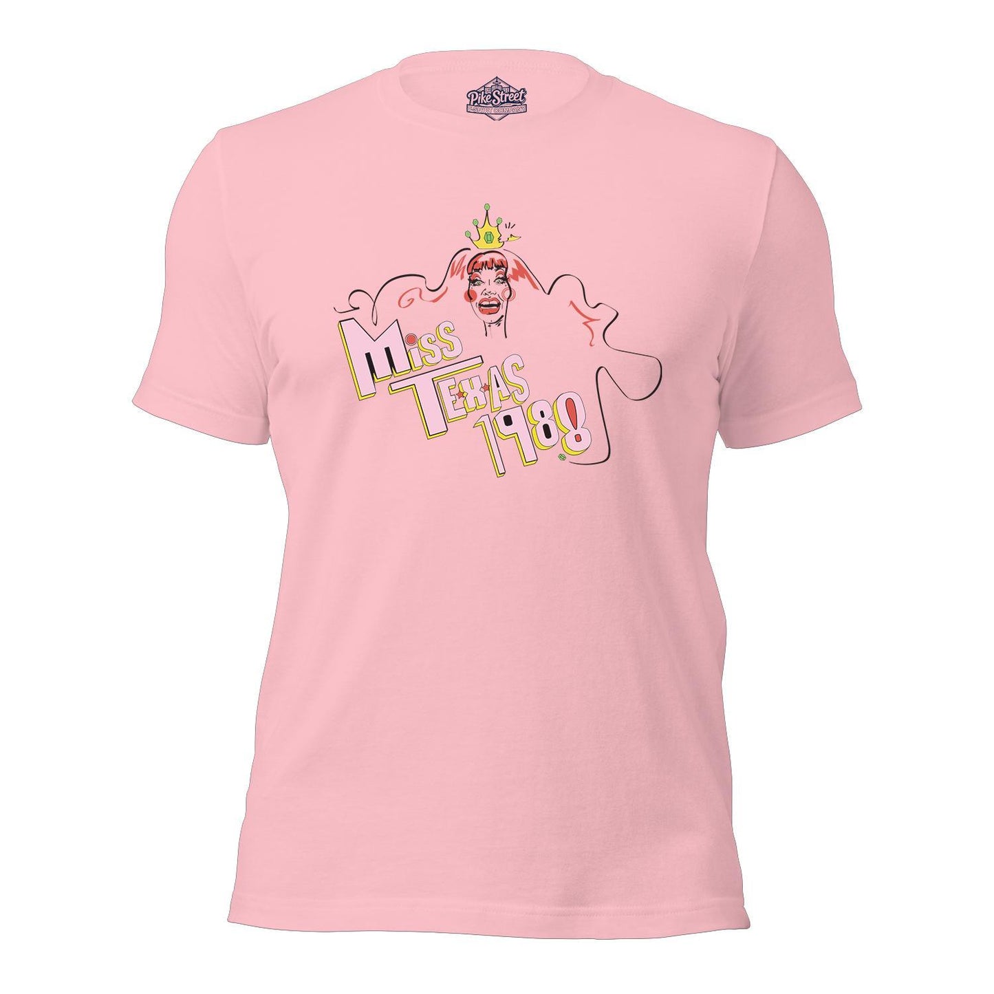 Miss Texas 1988 Pink T-Shirt