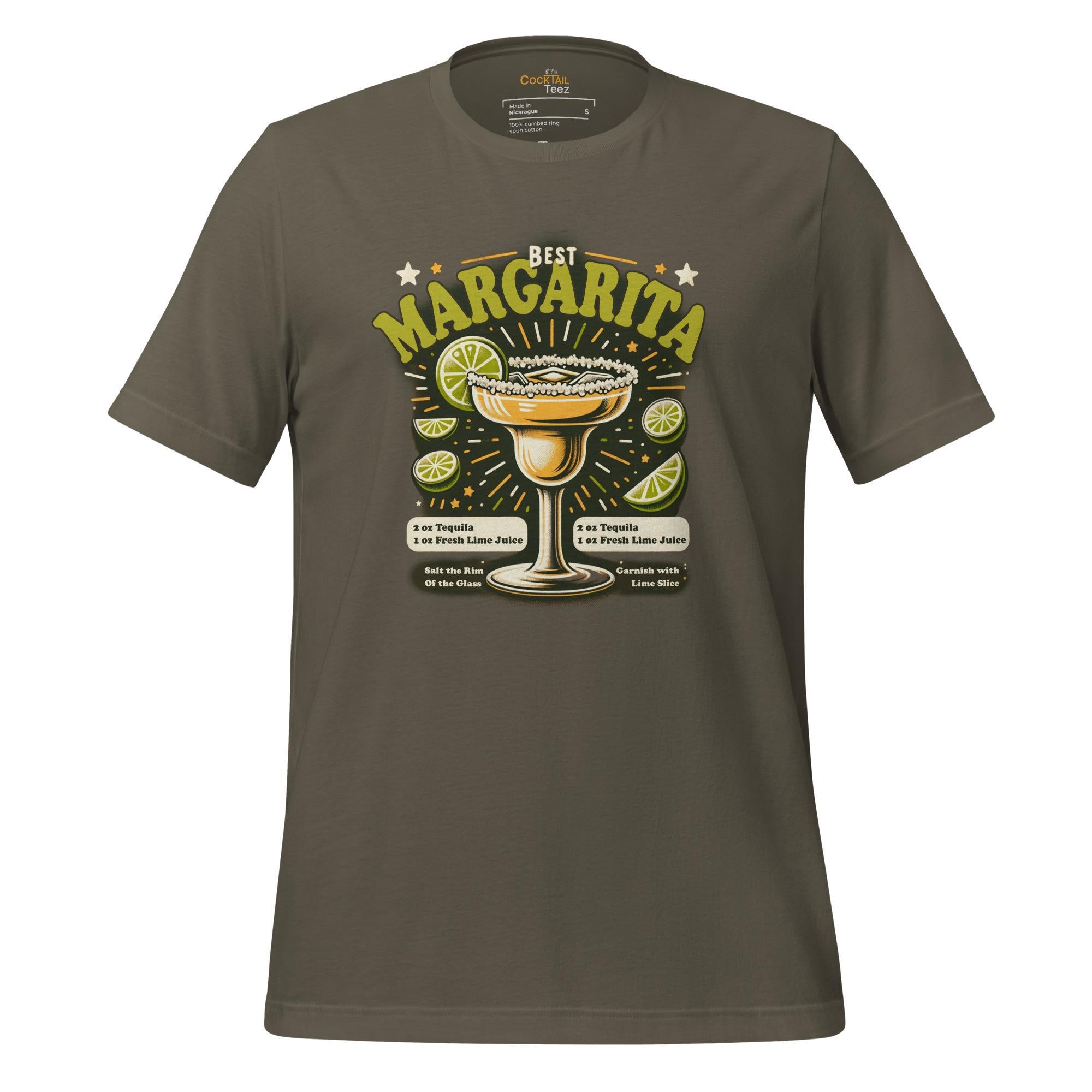 Margarita Army Green T-Shirt