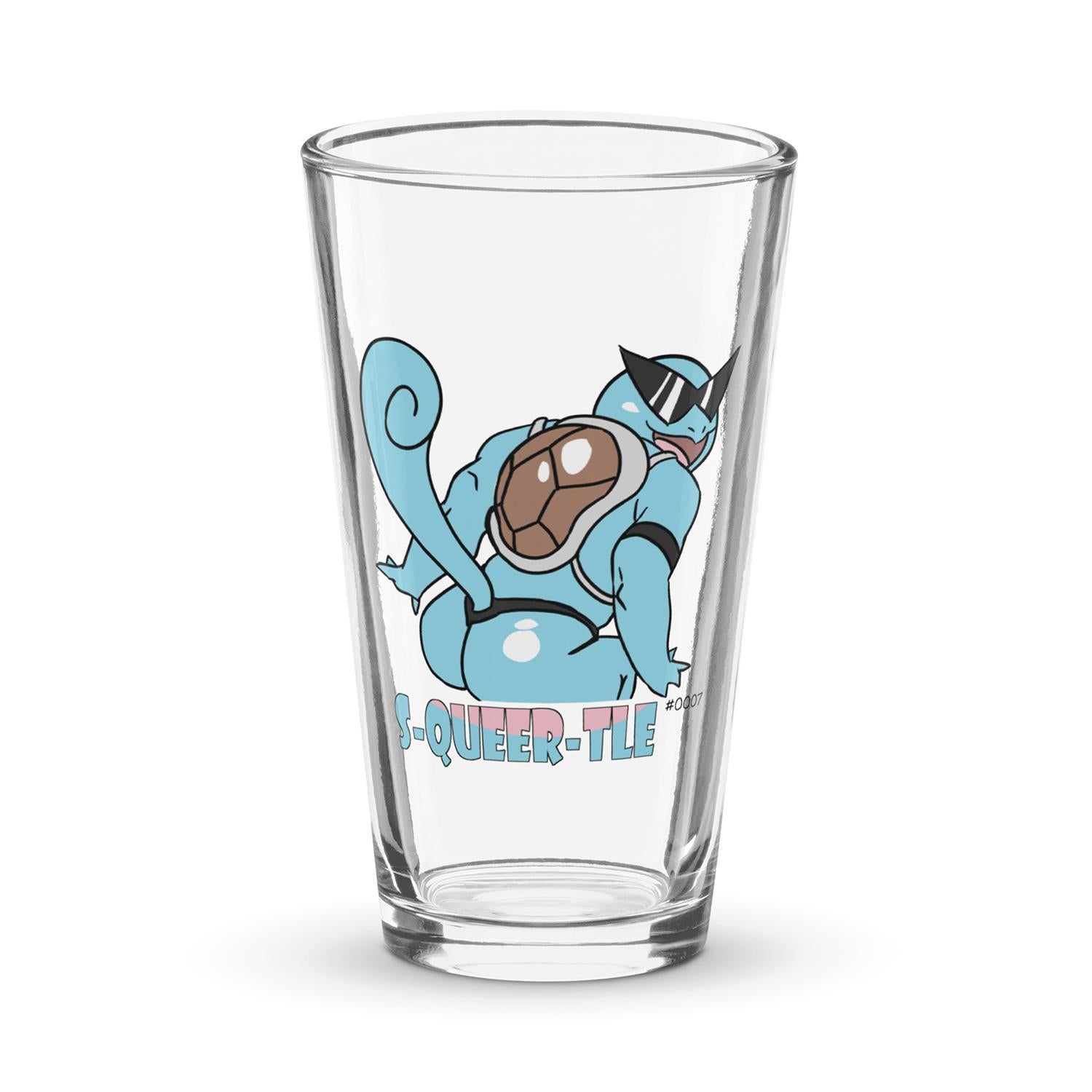 Poke Men Parody Pint Glasses