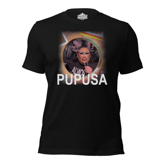 Pupusa Glory Black T-Shirt