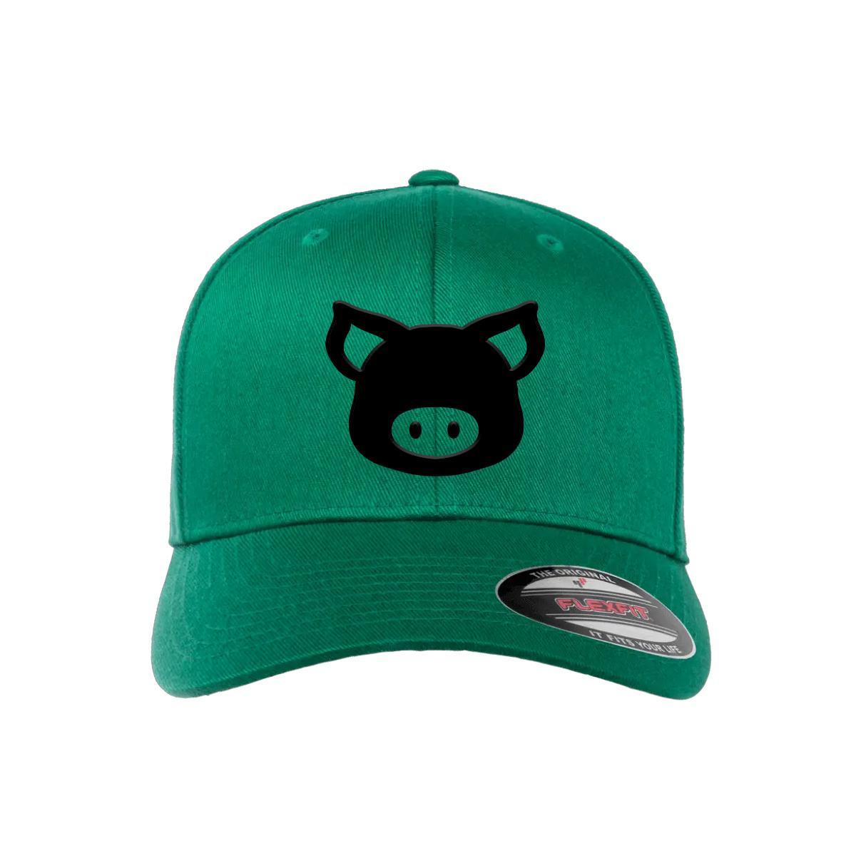 Pig Icon FlexFit Hat