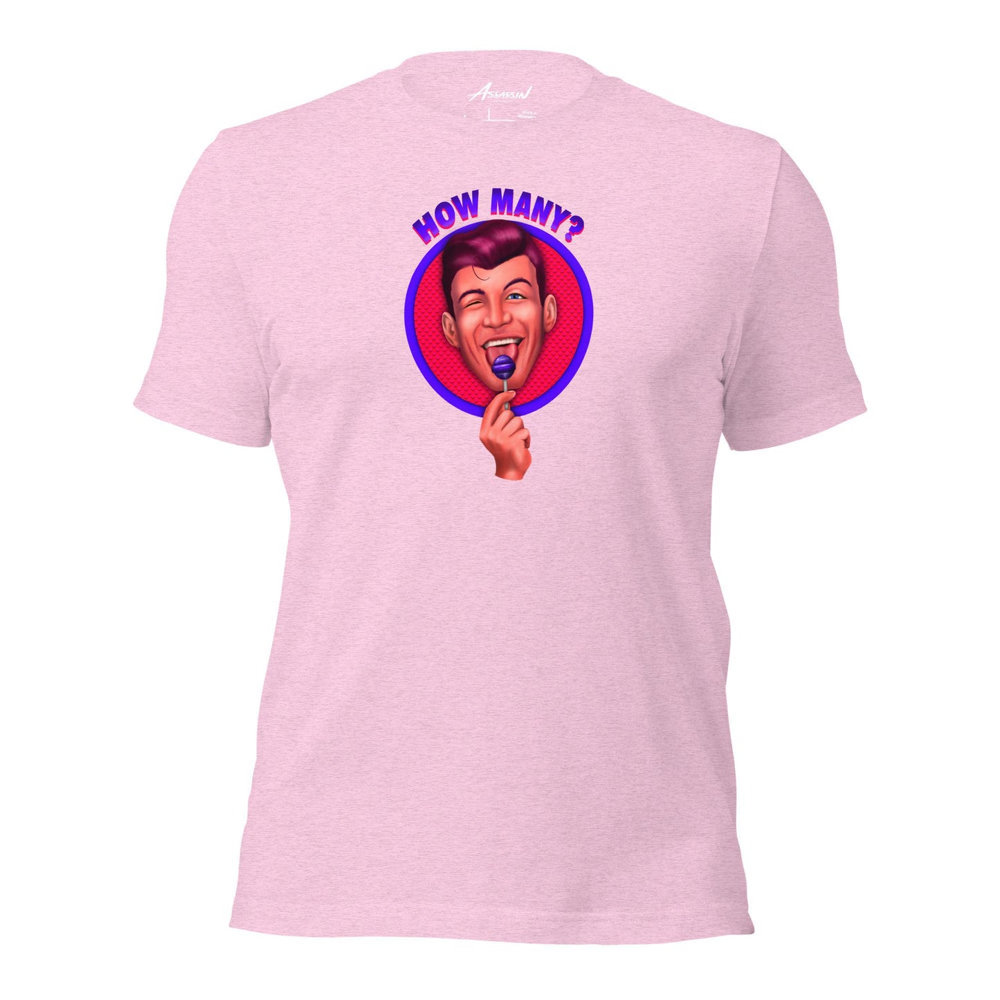 How Many Licks Pink T-Shirt