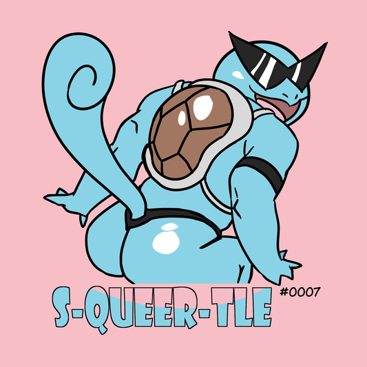 S-Queer-tle Parody Pink T-Shirt