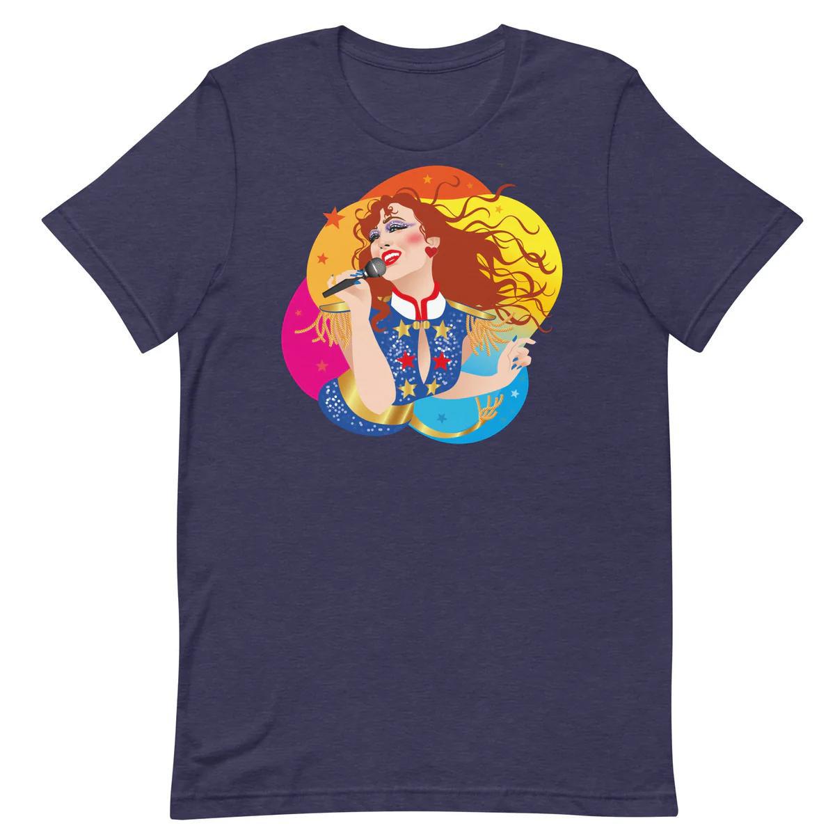 Midwest Princess Navy T-Shirt by Swish Embassy