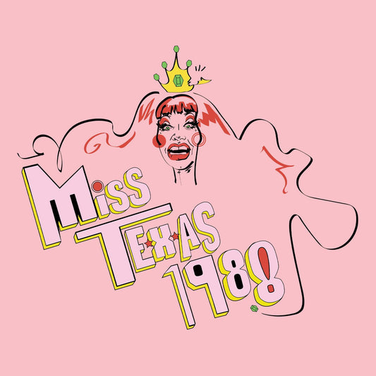 Miss Texas 1988 Pink T-Shirt