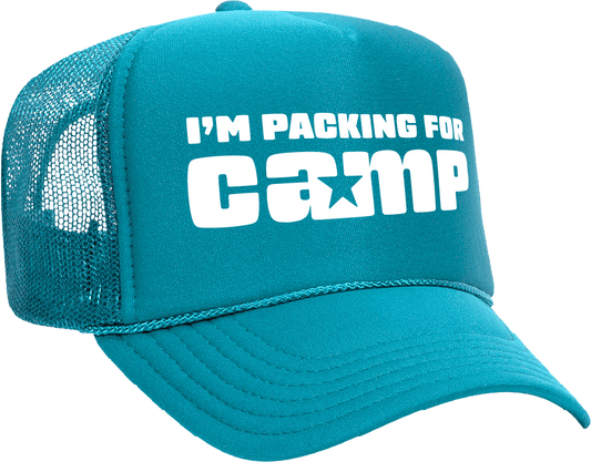Packing for Camp Foam Trucker Hat