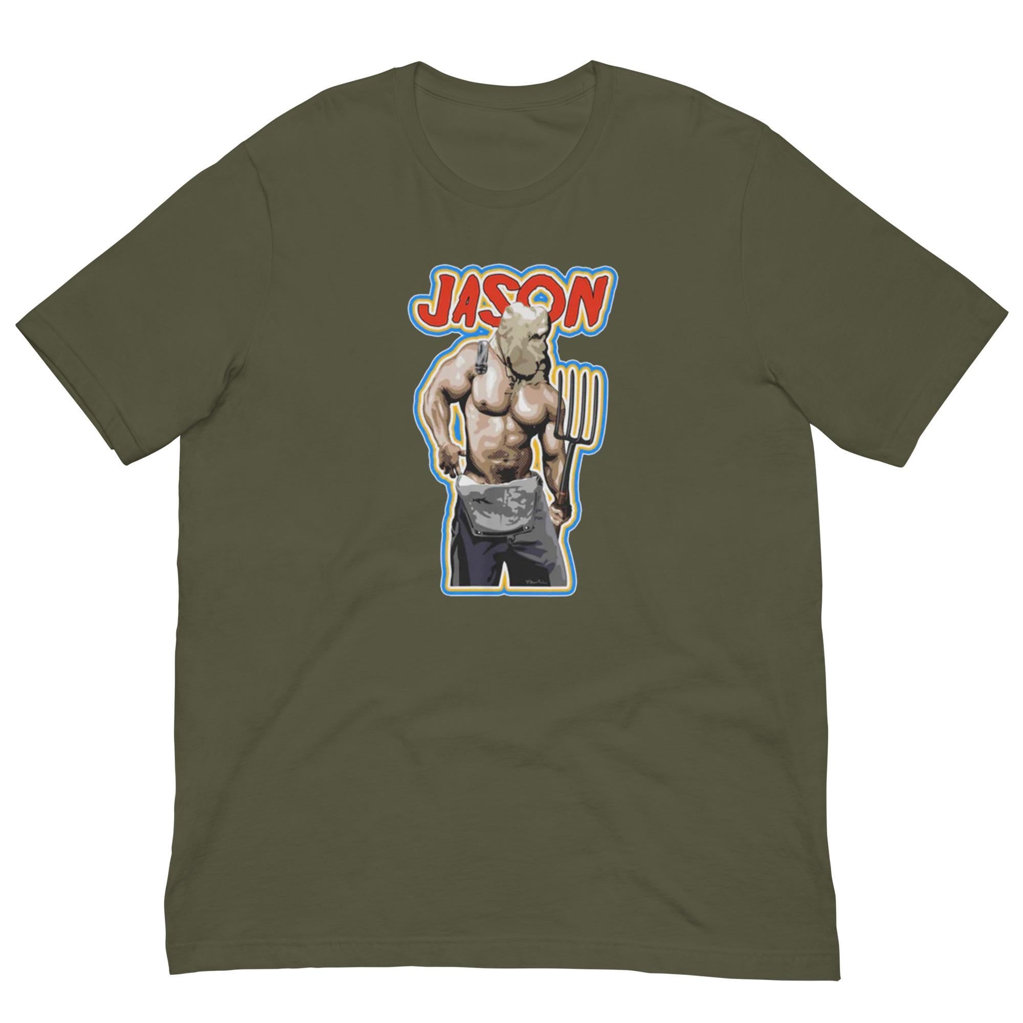 Jason Military Green T-Shirt by Swish Embassy