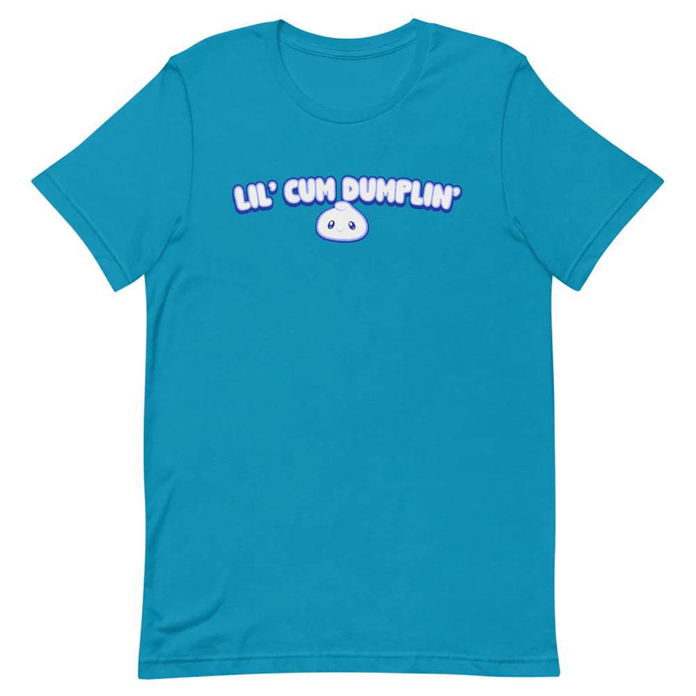 Lil Cum Dumplin Aqua T-Shirt by Swish Embassy