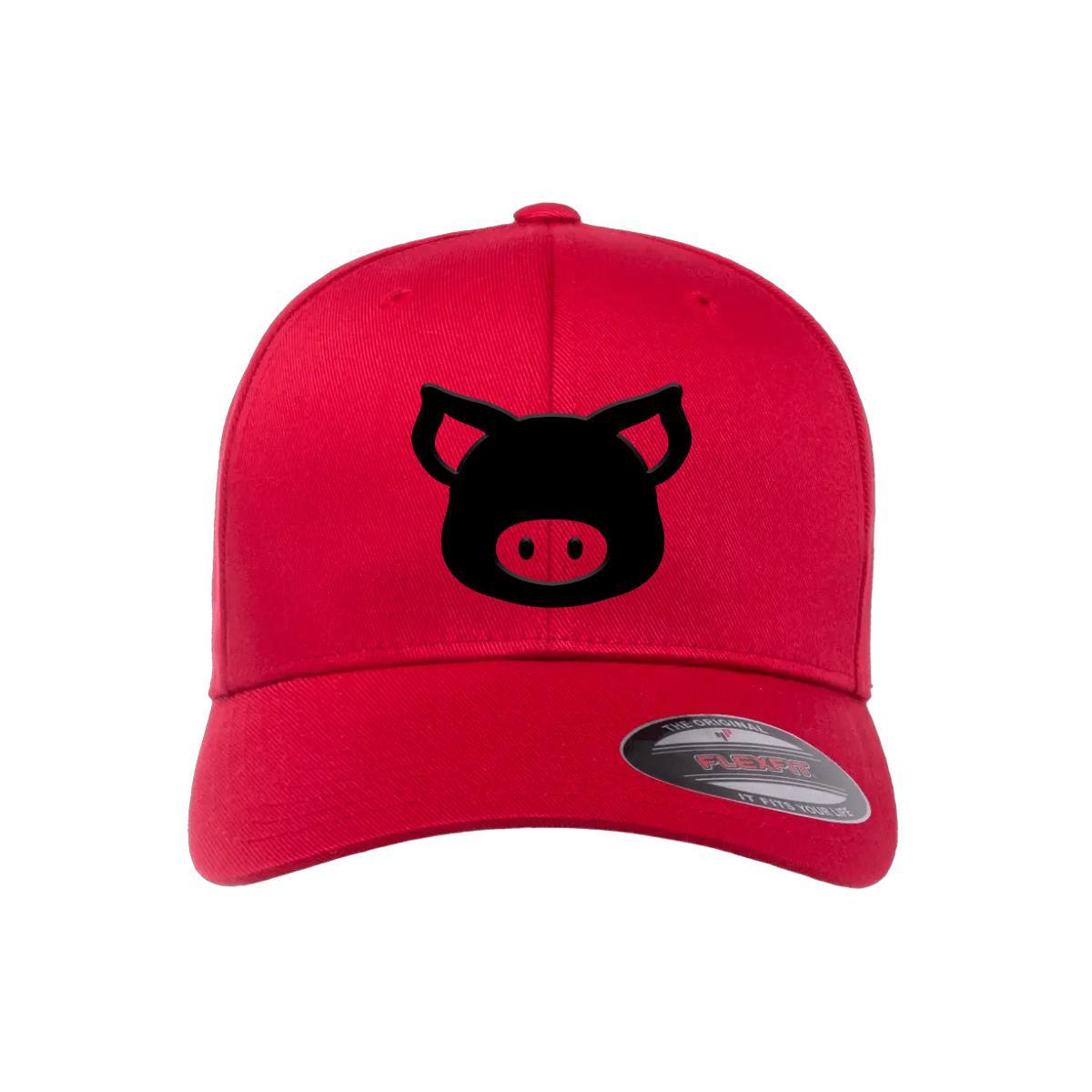 Pig Icon FlexFit Hat