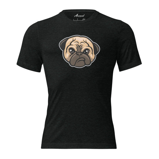 Pug Life Charcoal T-Shirt by Assassin Menswear
