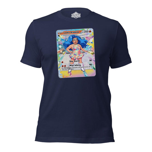 PokeDiva Navy T-Shirt Featuring Londyn Bradshaw