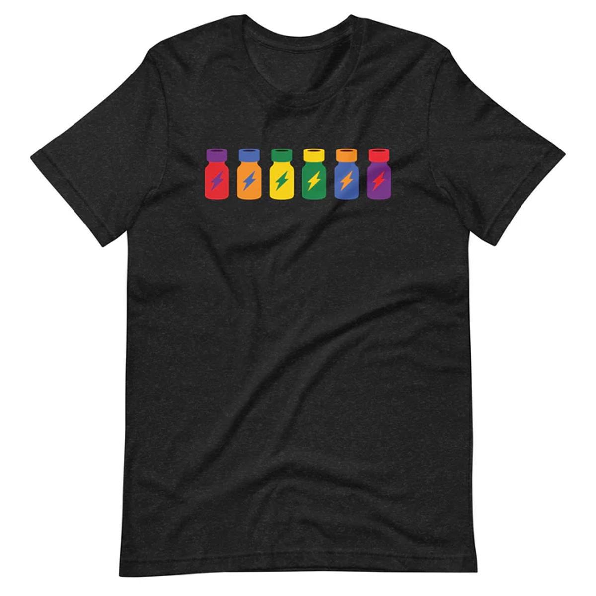 Pop-pers Art Black T-Shirt by Swish Embassy