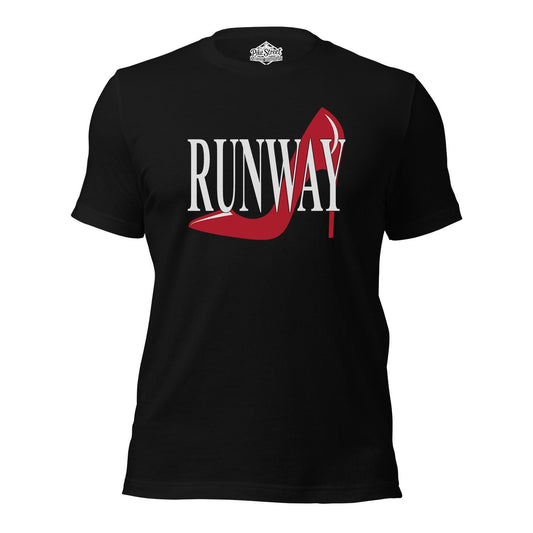 Runway Stiletto Black T-Shirt
