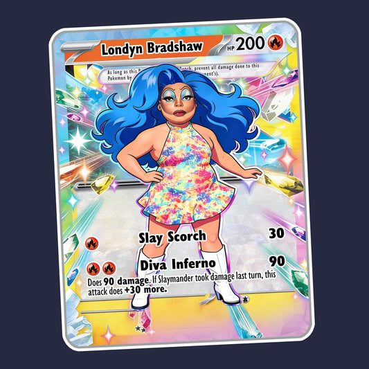 PokeDiva Navy T-Shirt Featuring Londyn Bradshaw