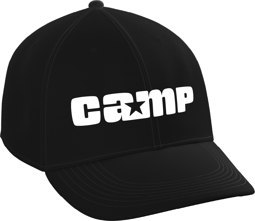 Camp White Logo Hat