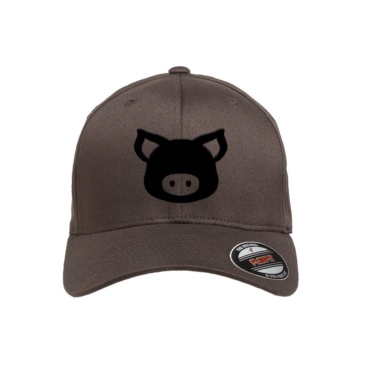 Pig Icon FlexFit Hat
