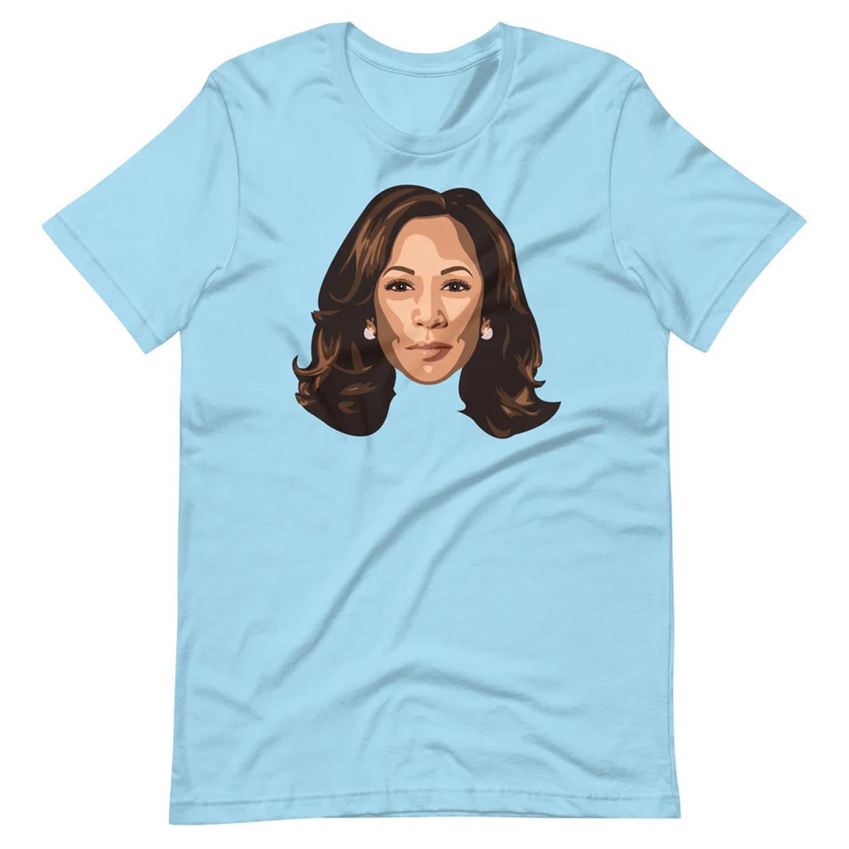Madame President Light Blue T-Shirt by Swish Embassy