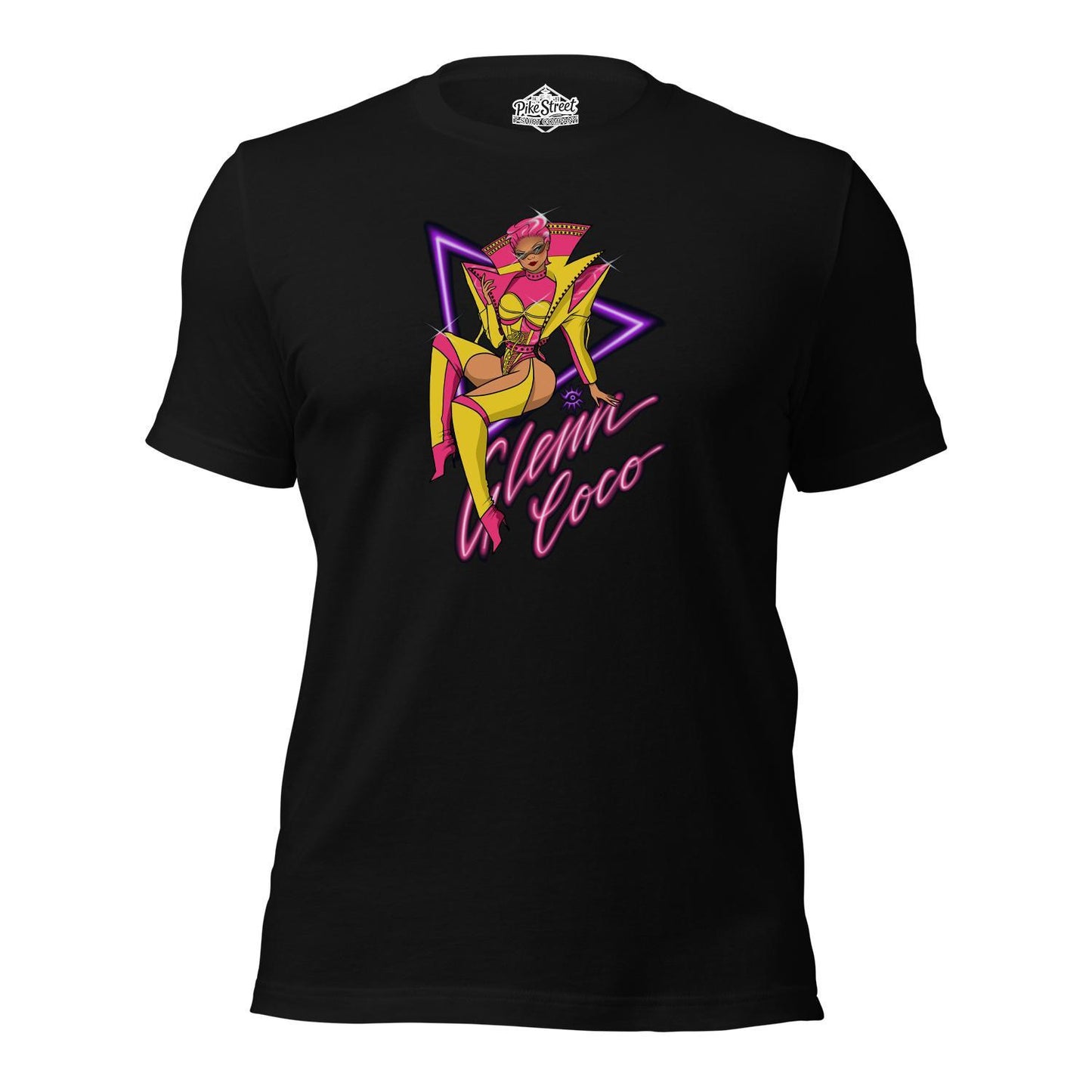 Glenn Coco Neon Black T-Shirt