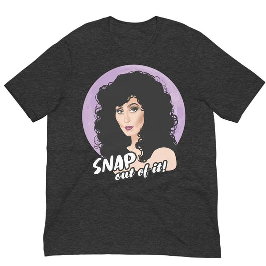 Snap Out of It Dark Grey Heather T-Shirt by Swish Embassy