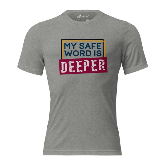 Safe Word Grey T-Shirt