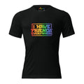 I Have Friends Everywhere Pride Heather Black T-Shirt