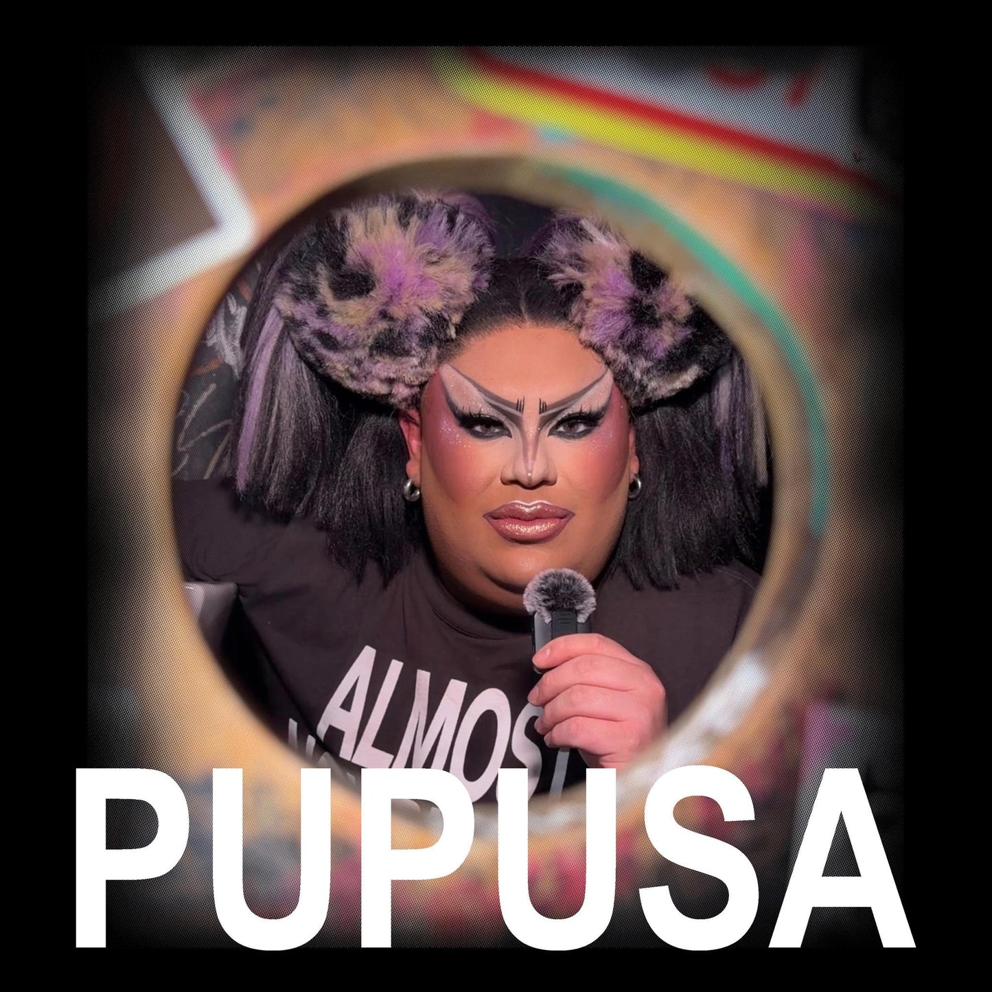 Pupusa Glory Black T-Shirt