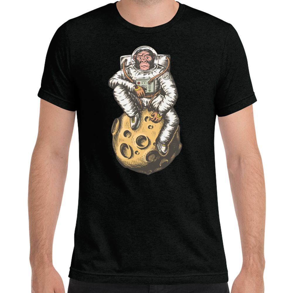 Space Monkey Black T-Shirt by Assassin Menswear