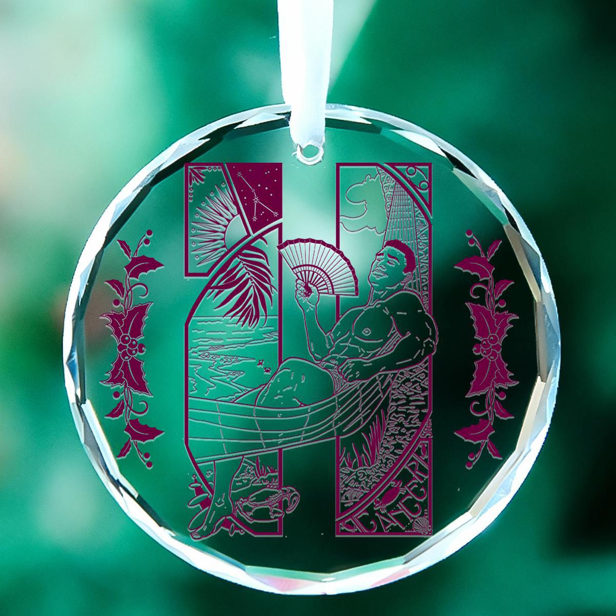 The Zodiac Collection 3" Glass Holiday Ornament