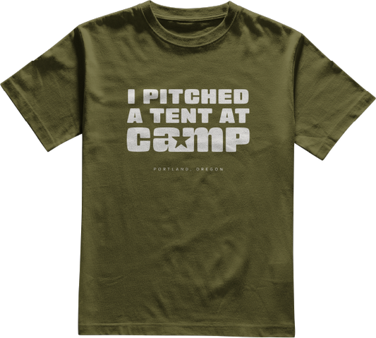 Camp Pitch a Tent T-Shirt