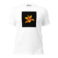 "Tulip" White T-Shirt with Art by Emmerson Wheeler