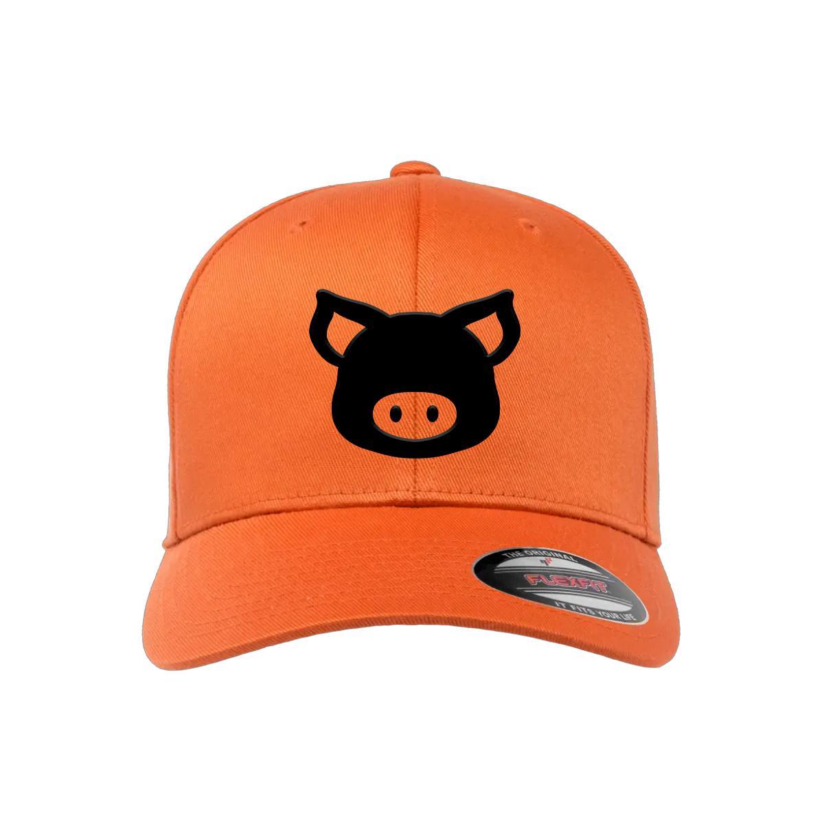 Pig Icon FlexFit Hat