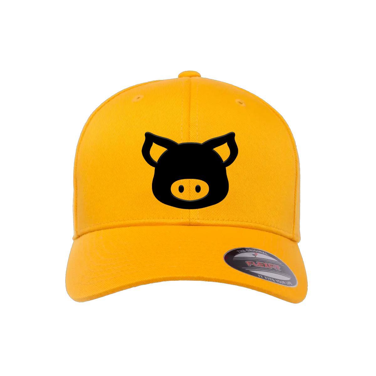 Pig Icon FlexFit Hat