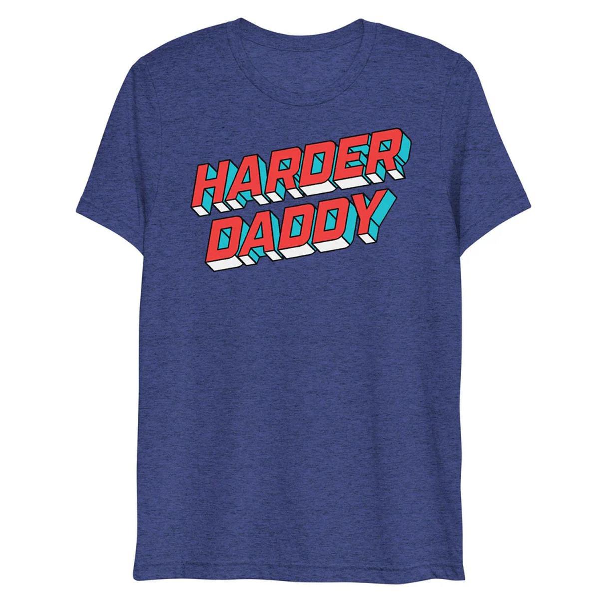 Harder Daddy Navy T-Shirt by Swish Embassy