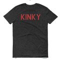 Kinky Heather Dark Grey Triblend T-Shirt by Swish Embassy