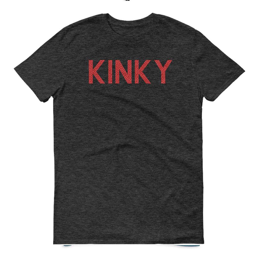 Kinky Heather Dark Grey Triblend T-Shirt by Swish Embassy