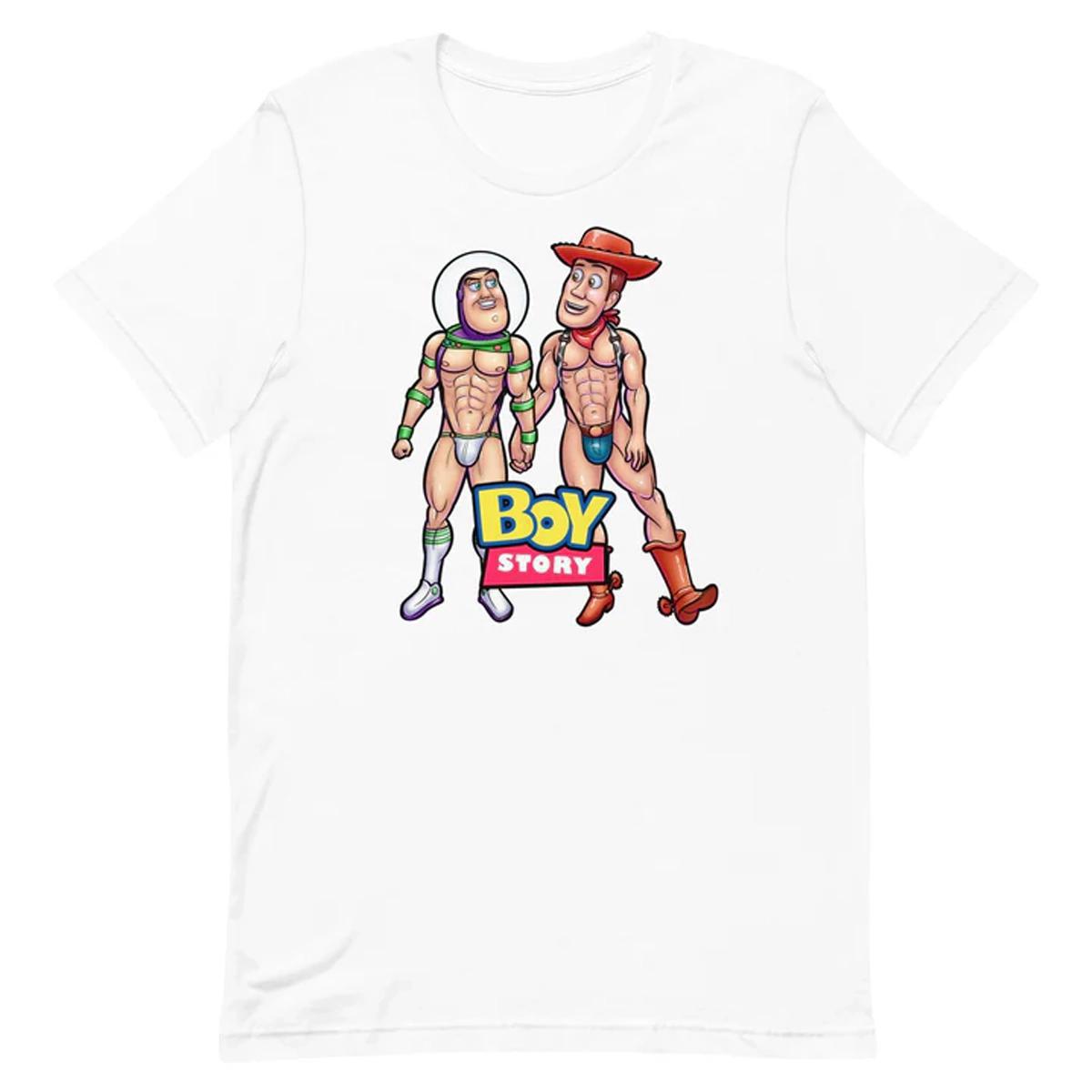 Boy Story White T-Shirt by Swish Embassy