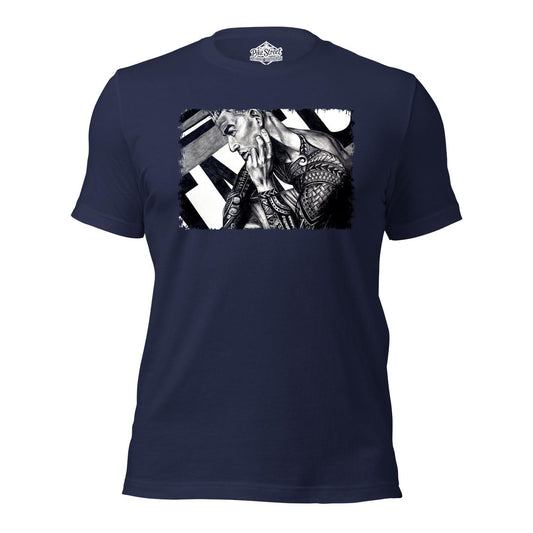 "Incubus" Navy T-Shirt with Art by Adam W. Burke