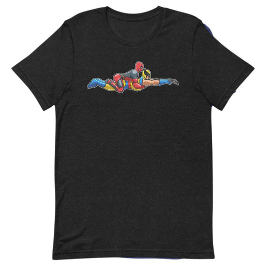 The Pool Ambiguously Gay Black T-Shirt by Swish Embassy